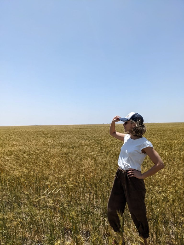 Sofía, la agrónoma que eligió el camino de los números, pero ama la conexión con la biología 2 En el campo02