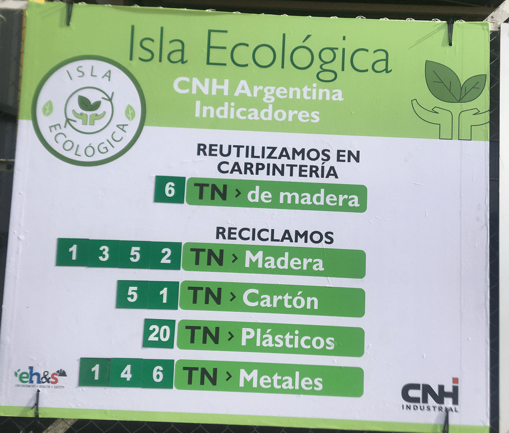 isla ecologica datos cnh