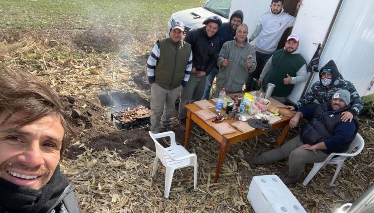 Leo Ponzio: “Siempre me arriesgué más como productor agropecuario que como futbolista”