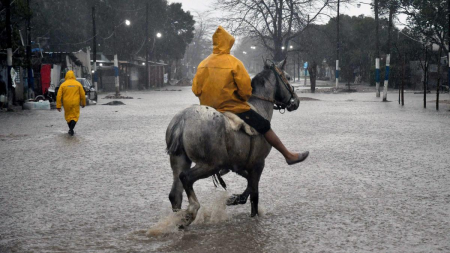 inundacion la plata telam