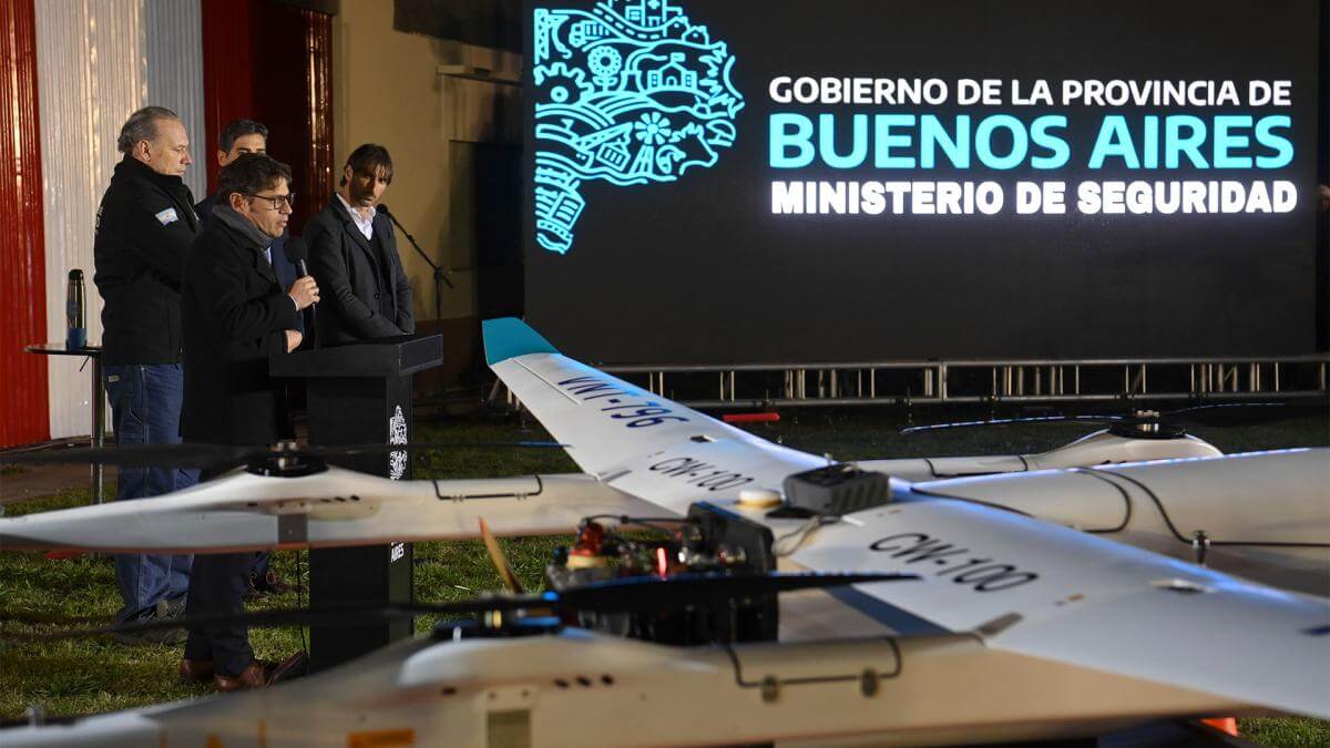Kicillof sale a combatir la inseguridad rural con "drones policía" 1 drones 3