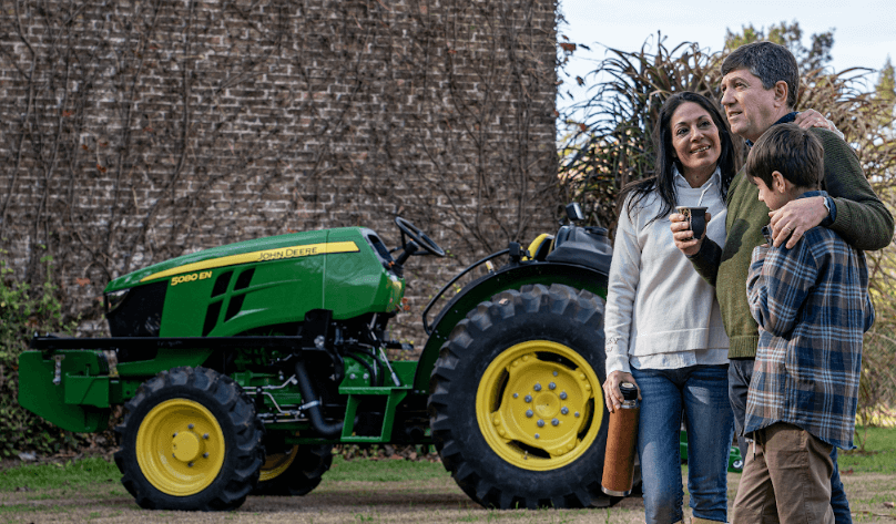 tractor john deere familia