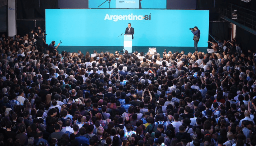 Massa incluyó al campo en su discurso: prometió hacer valer los recursos naturales con valor agregado