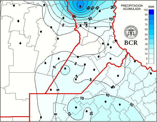 BCR lluvias