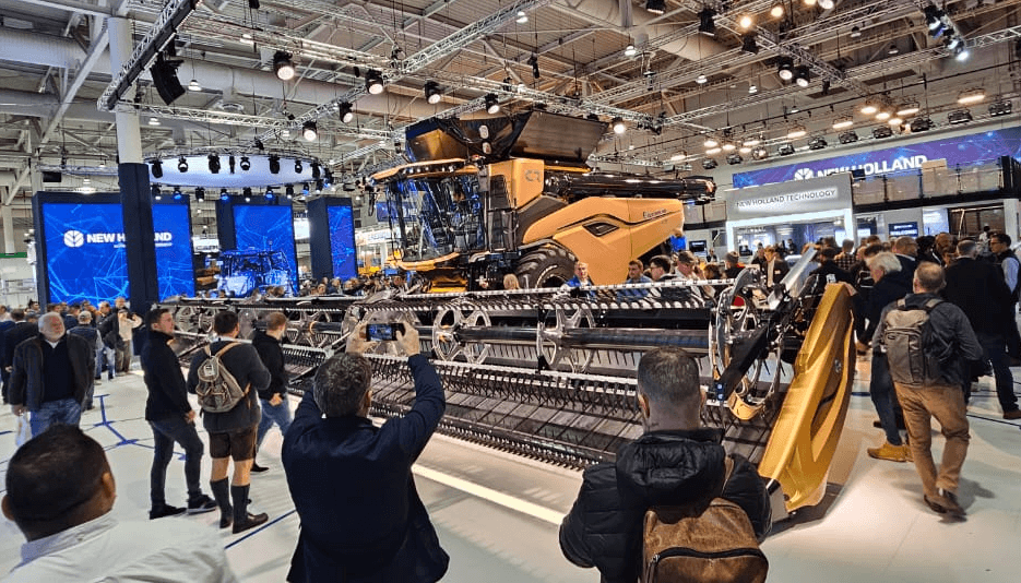 cosechadora nh agritechnica