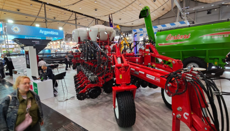 La maquinaria agrícola argentina se muestra en Agritechnica.