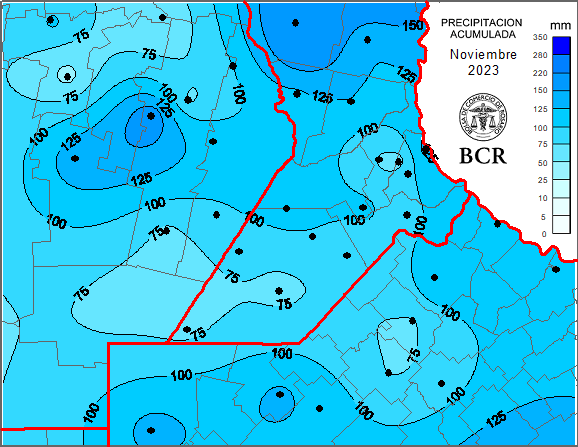 lluvias noviembre bcr