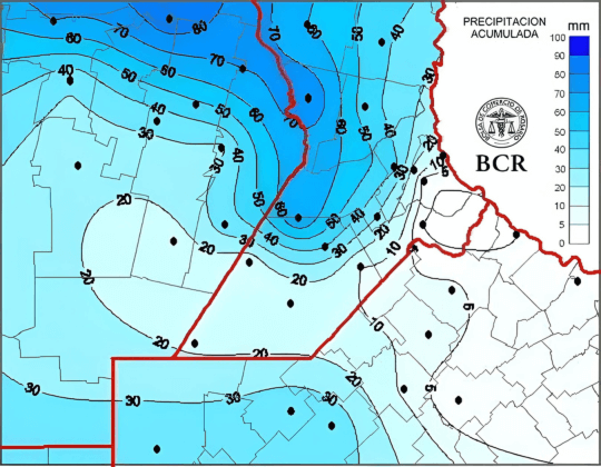 lluvias bcr