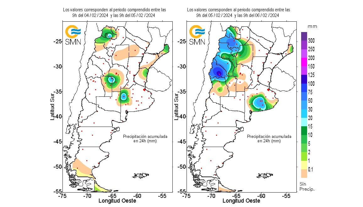 lluvias smn