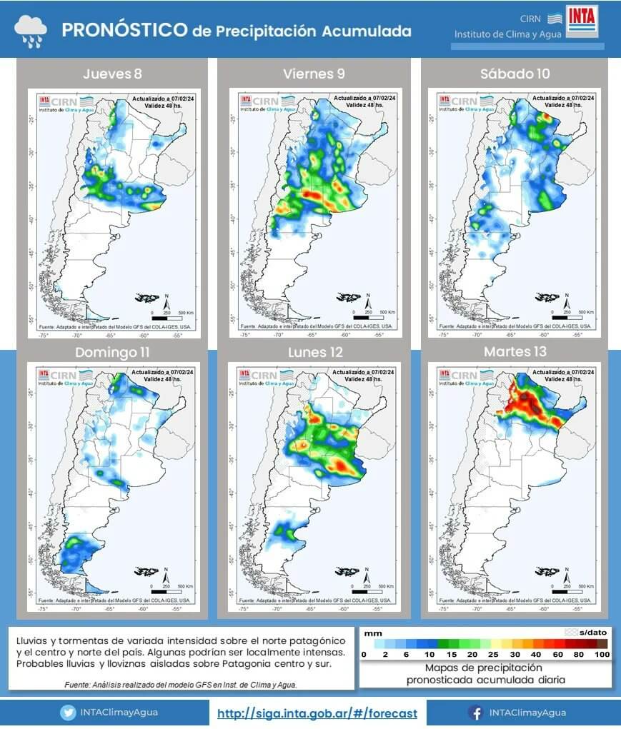 mapa lluvias inta