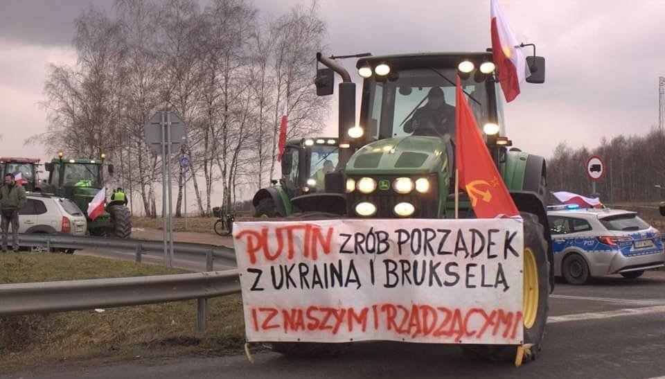 Los reclamos de productores en Europa toman otro color: acusan a Rusia de infiltrar protestas en Polonia