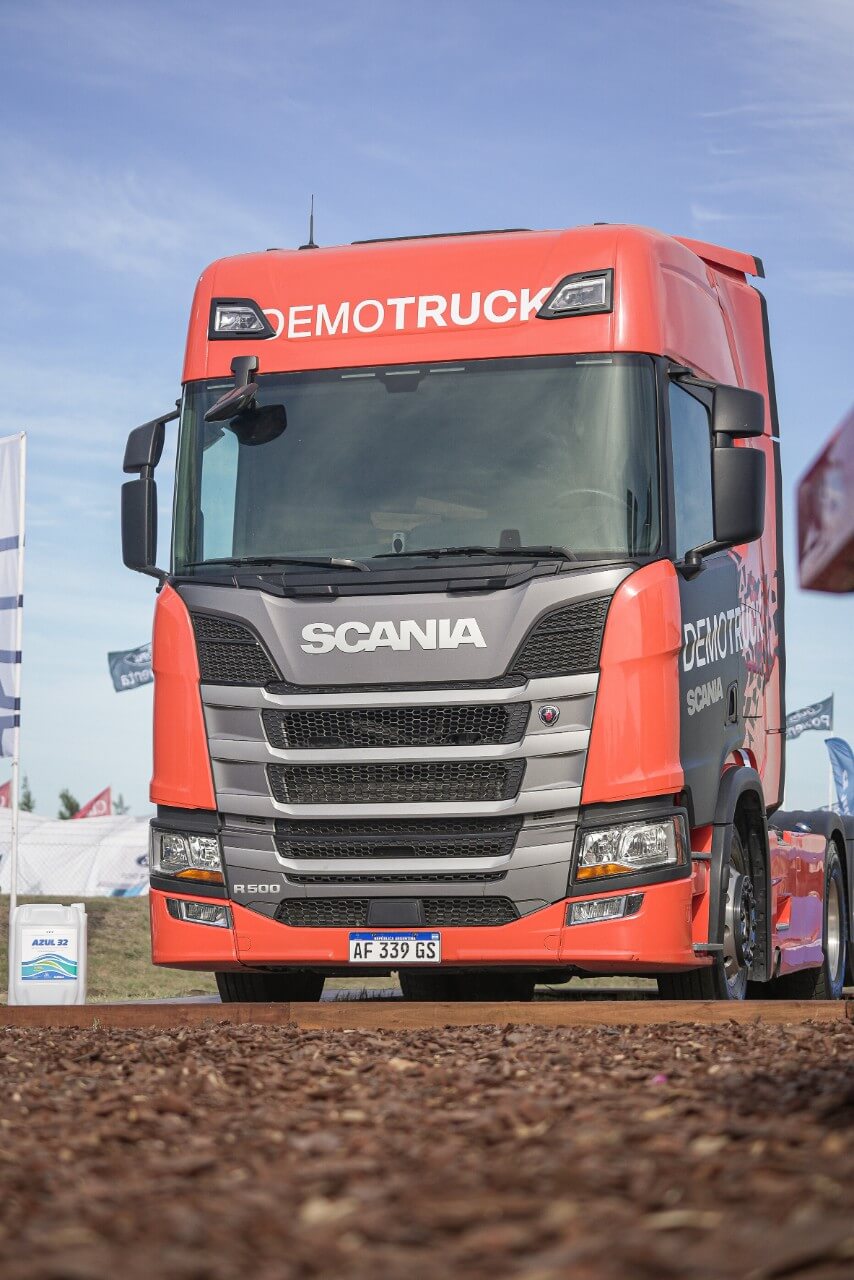 scania camion demo