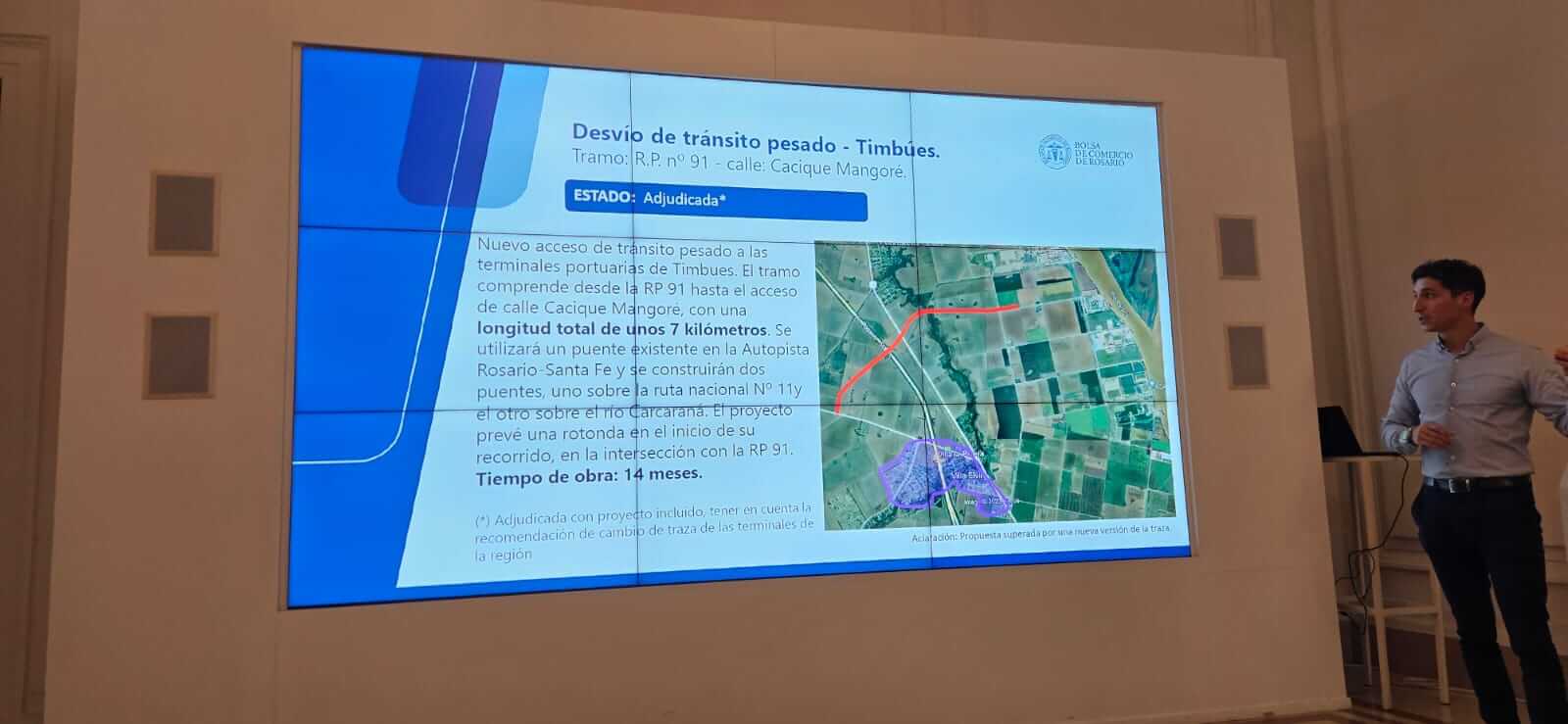 “No puede ser que la producción salga del campo en caminos de tierra y llegue también así a los puertos” 2 WhatsApp Image 2024 04 26 at 14.11.35
