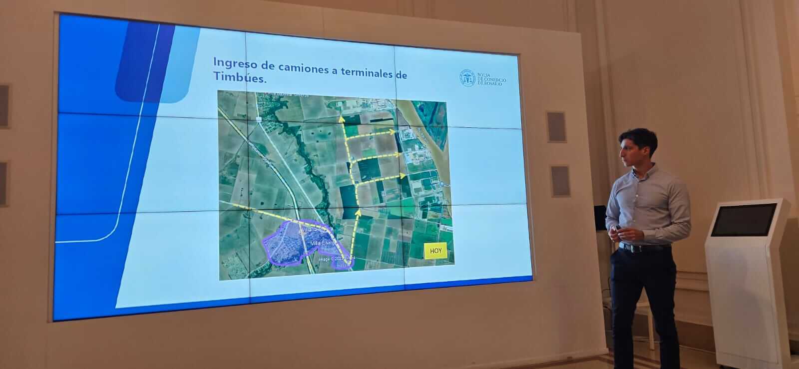 “No puede ser que la producción salga del campo en caminos de tierra y llegue también así a los puertos” 4 WhatsApp Image 2024 04 26 at 14.12.22