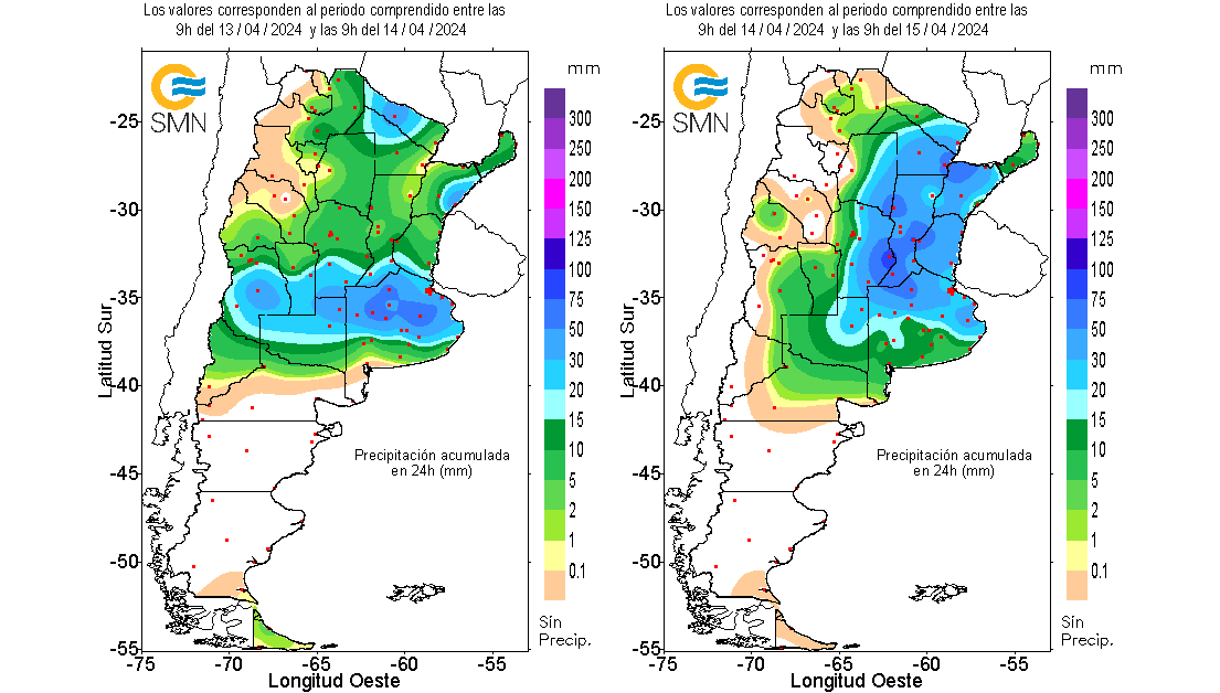 lluvias smn