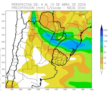 mapa lluvias