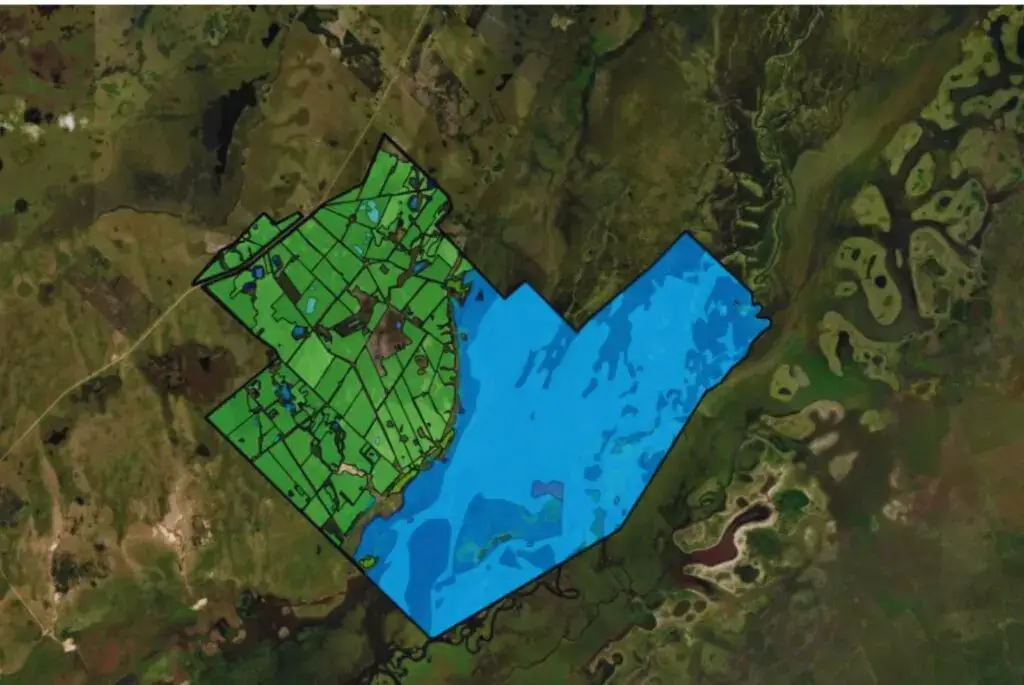 Desde Corrientes, un GPS ganadero marca el camino para ser más eficiente con la carga animal 1 mapa1