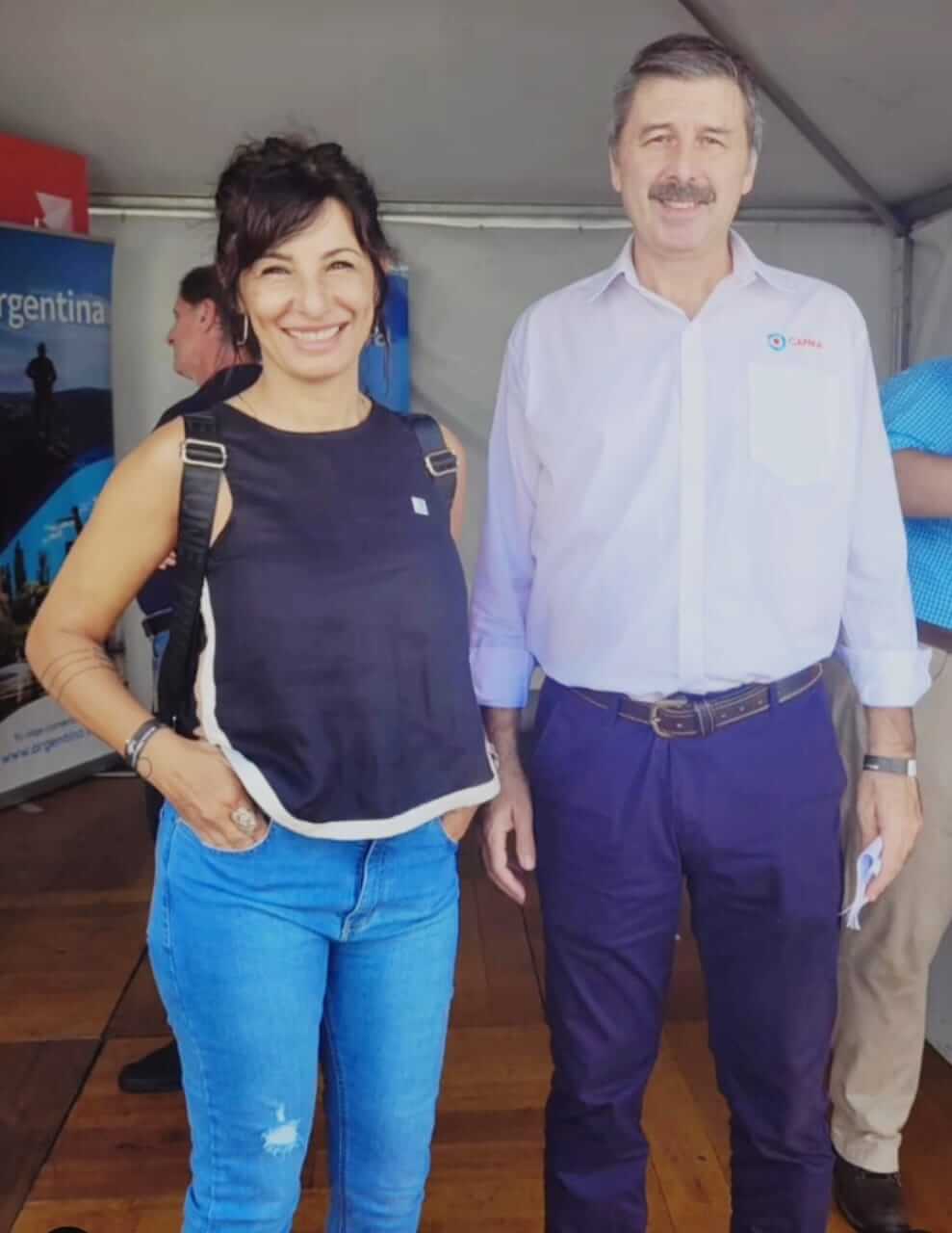 Cuenta regresiva para Agroactiva: la bioeconomía y la maquinaria agrícola, en el centro de la escena 2 rosana nardi y enrique bertini