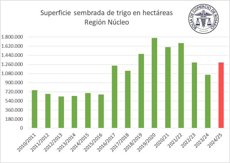 Pese a uno de los junios más secos en 60 años, la siembra de trigo sigue firme 1 siembra trigo bcr
