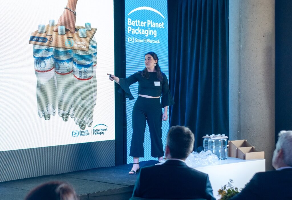 Better Planet Packaging, un "paquete" de soluciones para lograr un planeta más sustentable 2 Los casos presentados apuntaron a la reduccion por reemplazo de materiales de origen fosil por carton corrugado