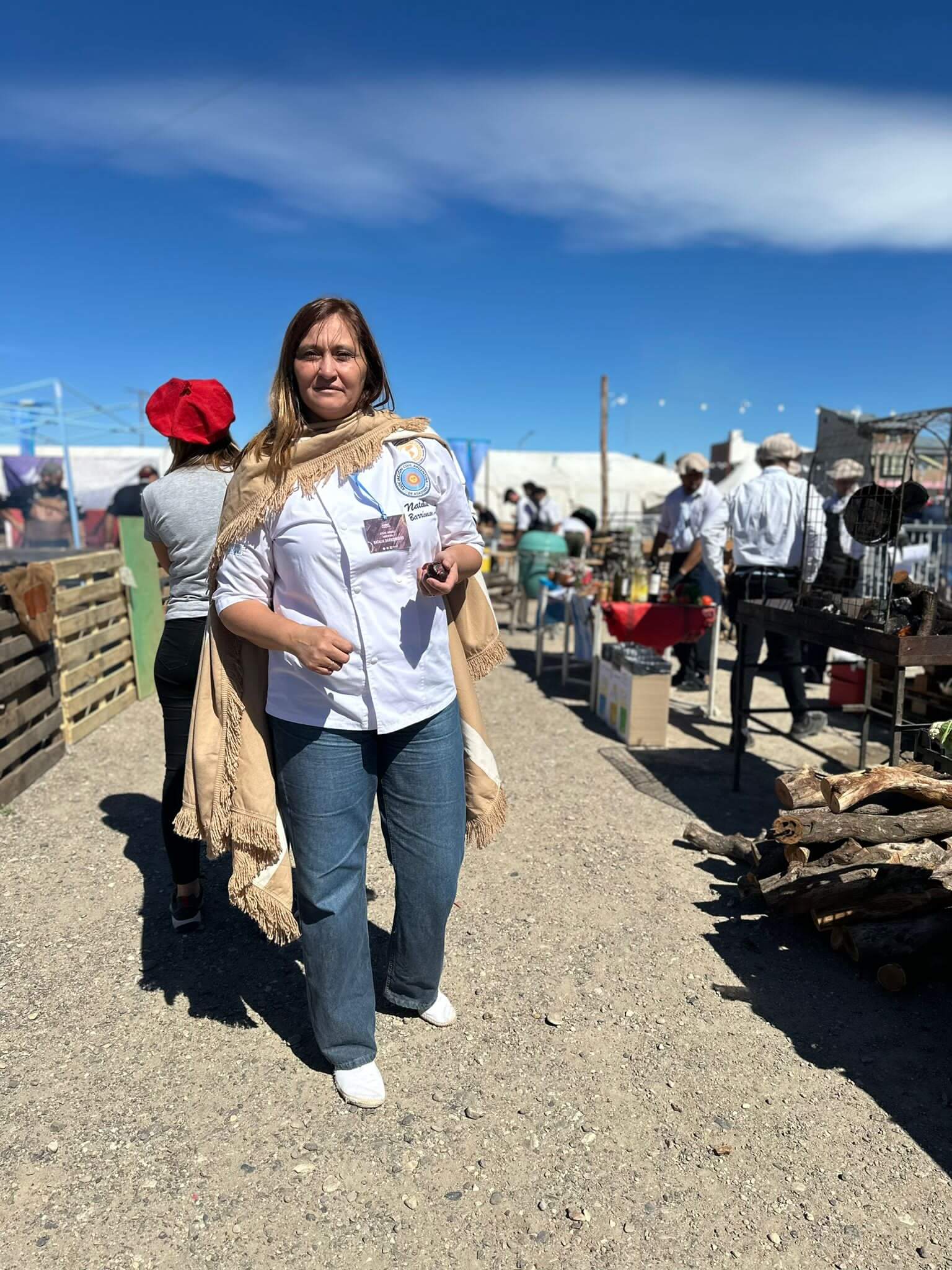 Naty, la “Scaloni” de la selección argentina de asadores que ganó la Copa del mejor choripán del mundo 8 Con concurso