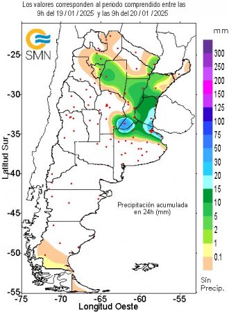Lluvias del fin de semana: las zonas de la región Núcleo que recibieron ...