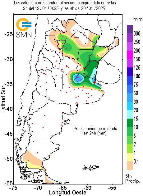 Lluvias del fin de semana: las zonas de la región Núcleo que recibieron el agua tan esperada por los productores 3 LLuvias fin de semana