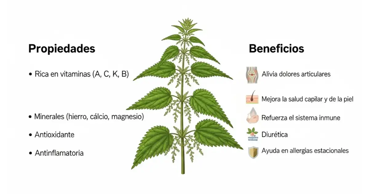 ¿Para qué sirve la ortiga_ Propiedades, beneficios y contraindicaciones