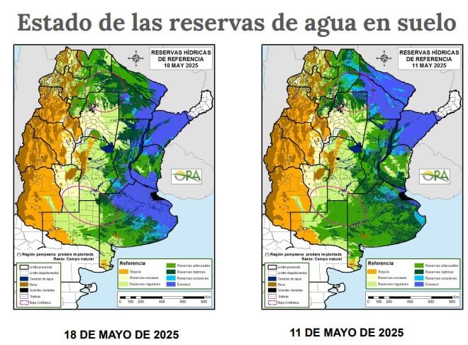 reservas agua ora