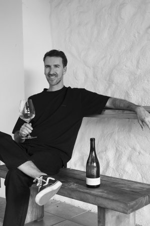 Santiago Mayorga enologo de la bodega