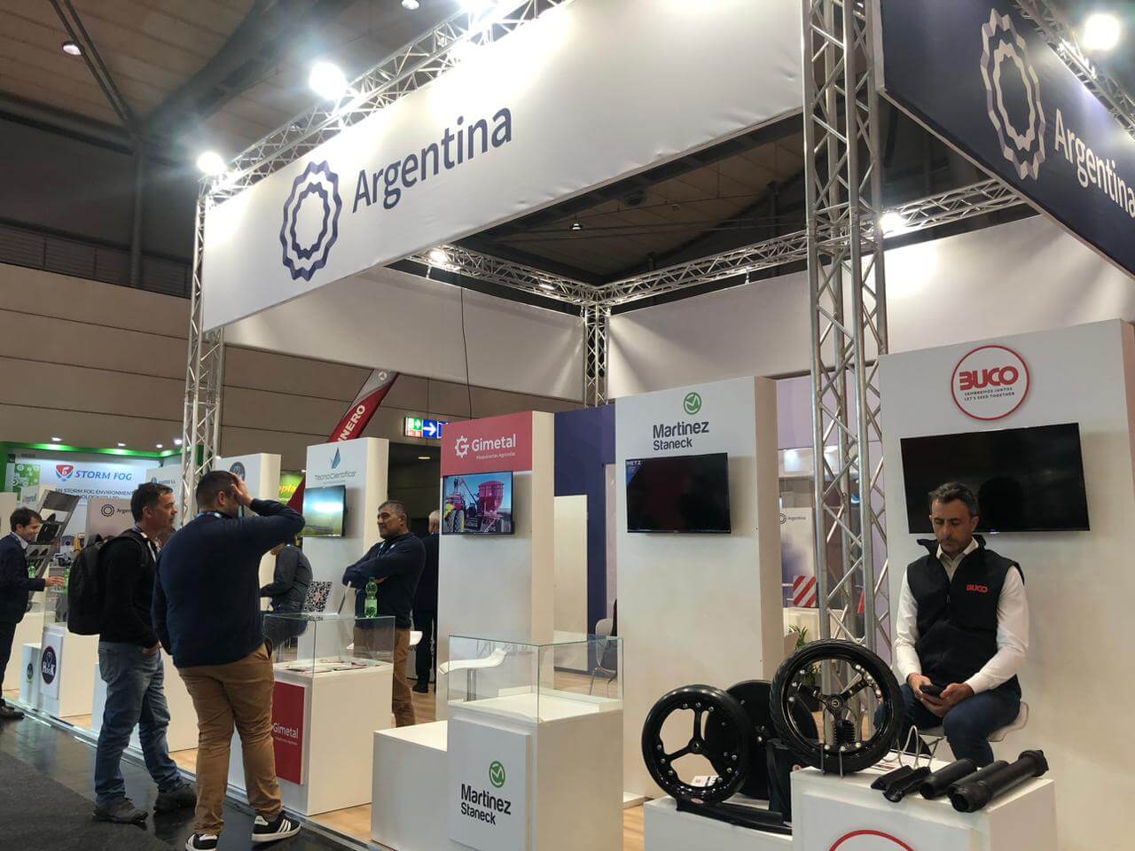 Agritechnica stand argentino 2