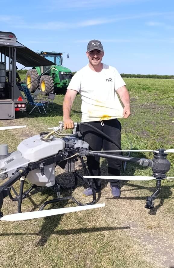 Cattaneo preparando vuelo