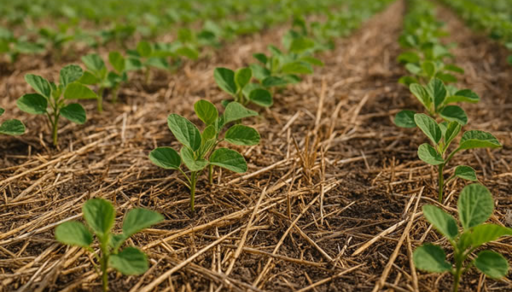 soja segunda brotando fertilizar 1