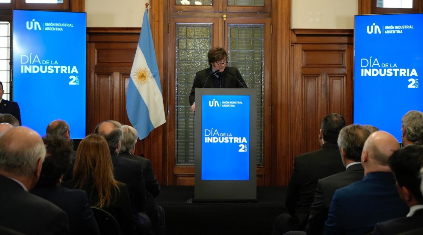 Milei dia de la industria