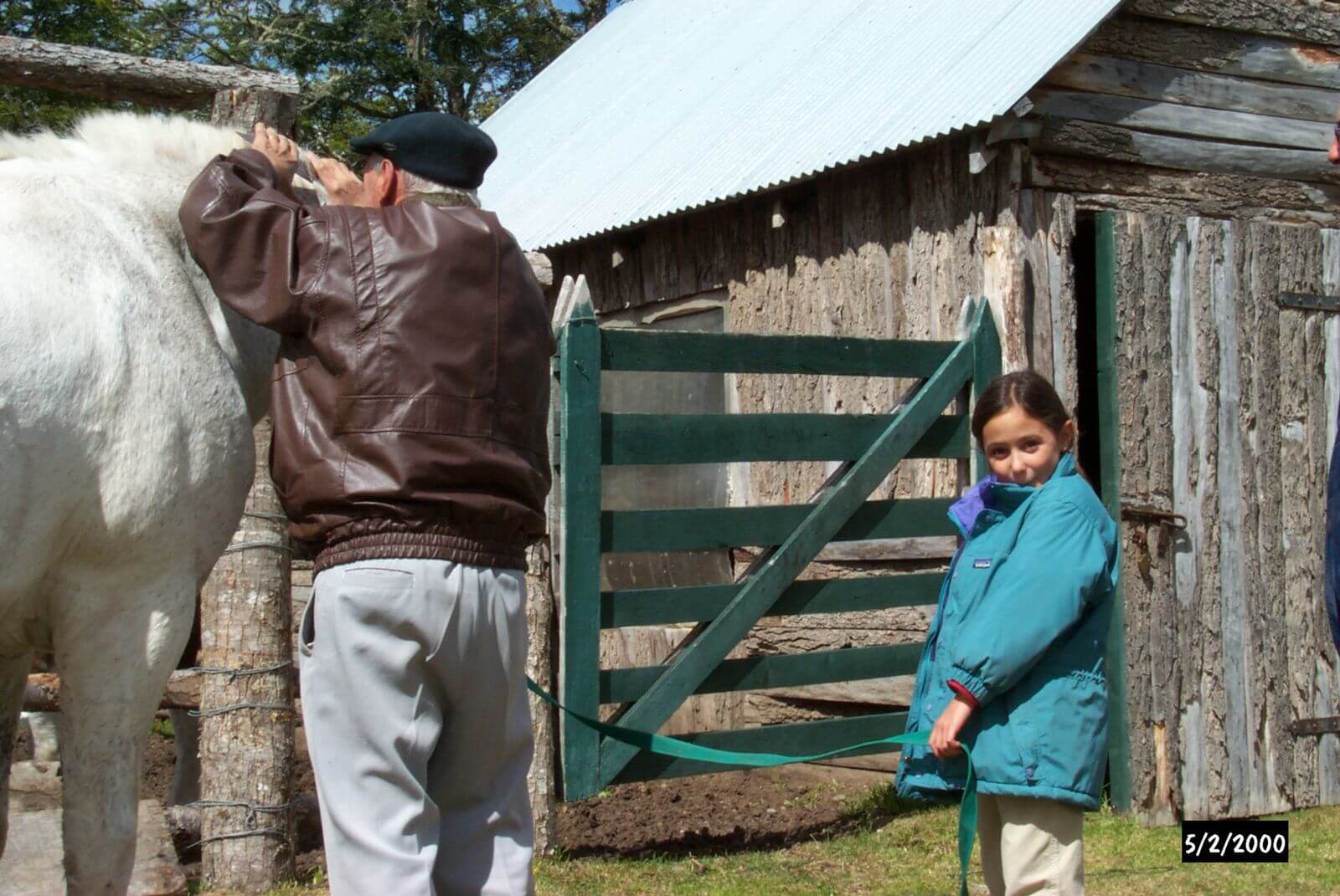 VIEJA Indiana y abuelo