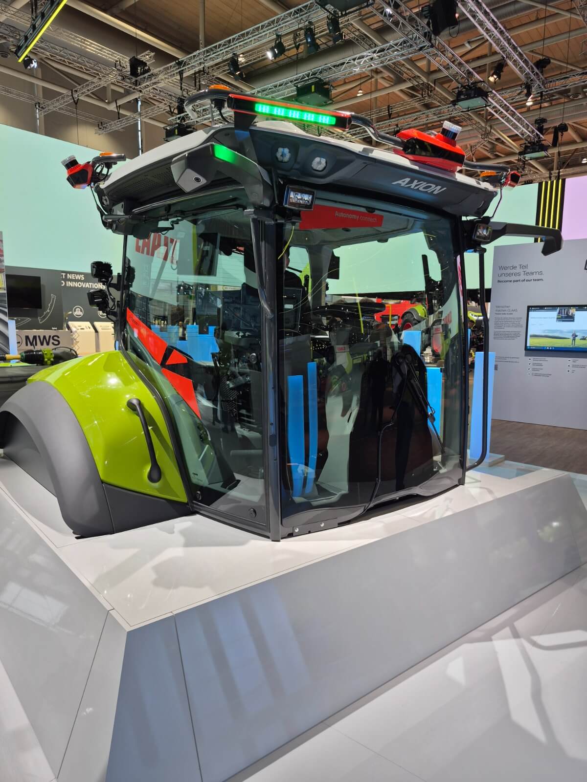 cabina cosecha agritechnica