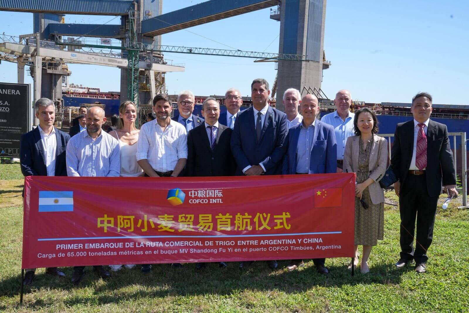 Un fin de año histórico para el trigo: partió desde Timbúes el primer embarque rumbo a China 3 trigo a china cofco