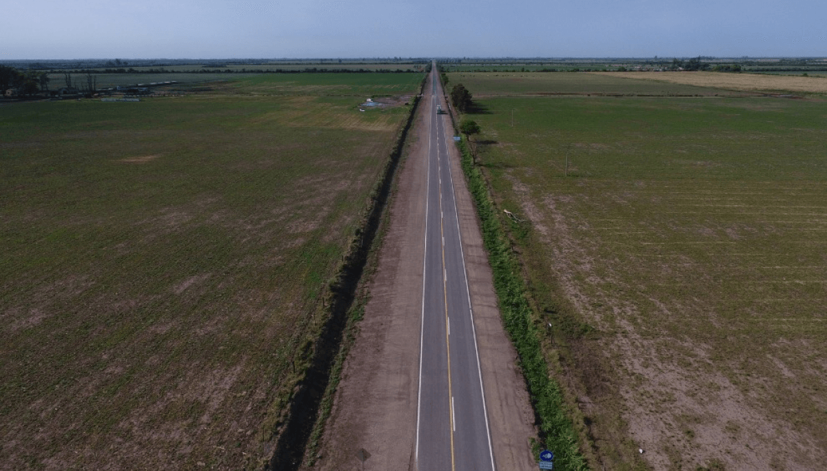 ruta campo obra vial infraestructura