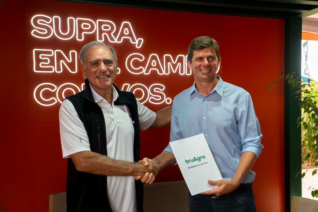 Foto Juan Bruchou Co Founder y CEO de Brubank y Gonzalo Uranga Lider de Negocios LAS de GDM en Expoagro 2026