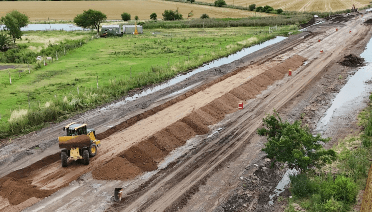 obra vial pavimentacion camino