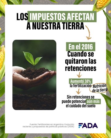 Impuestos afectan la tierra 2 Nutricion suelo FADA