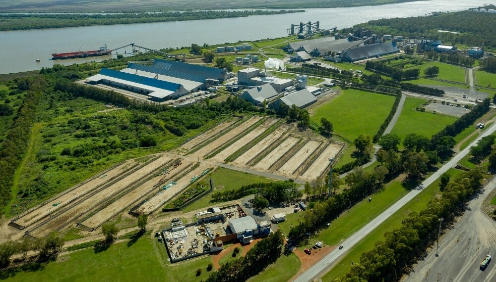 Una gigante en Ramallo: la planta de súper fosfato simple que nutre al campo desde la costa del Paraná