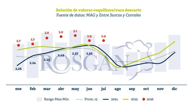 Invertir para crecer: el mercado ganadero marca un momento favorable para reponer vientres 1 rosgan