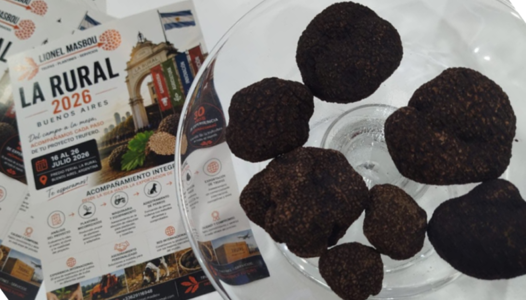 No es solo animales y maquinaria: La Rural también tiene aroma a trufas negras