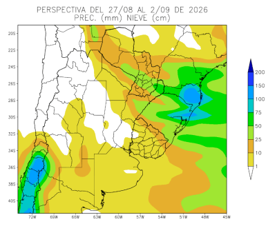La Tormenta de Santa Rosa viene con pocas lluvias y frío: ¿anticipa un inicio tardío de la primavera? 2 lluvias