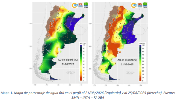 mapa humedad maiz