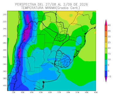 La Tormenta de Santa Rosa viene con pocas lluvias y frío: ¿anticipa un inicio tardío de la primavera? 3 minimas