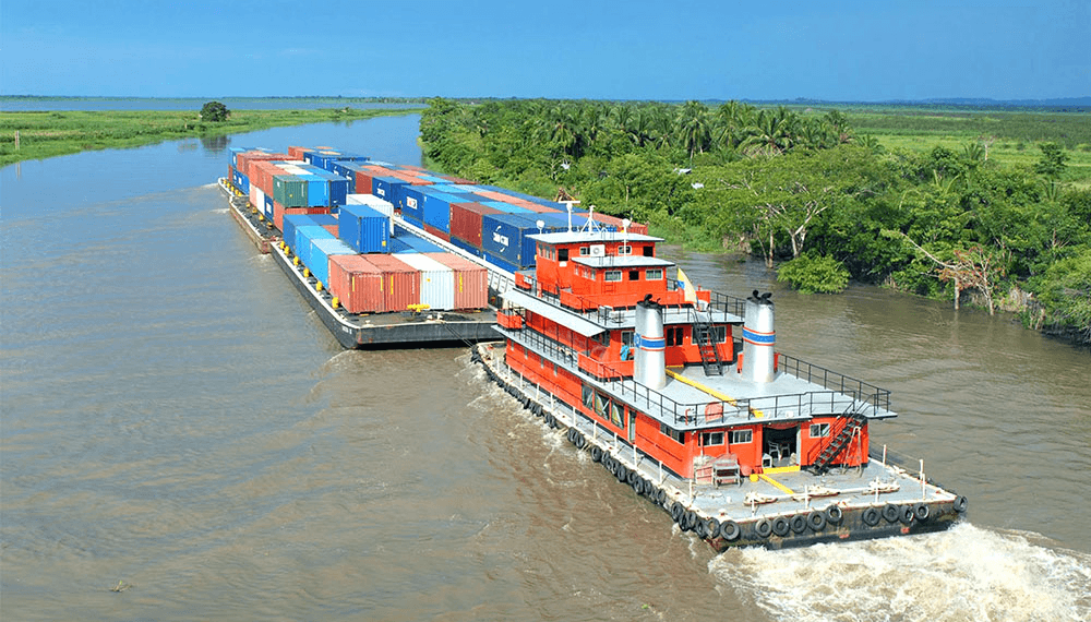 barcaza rio parana