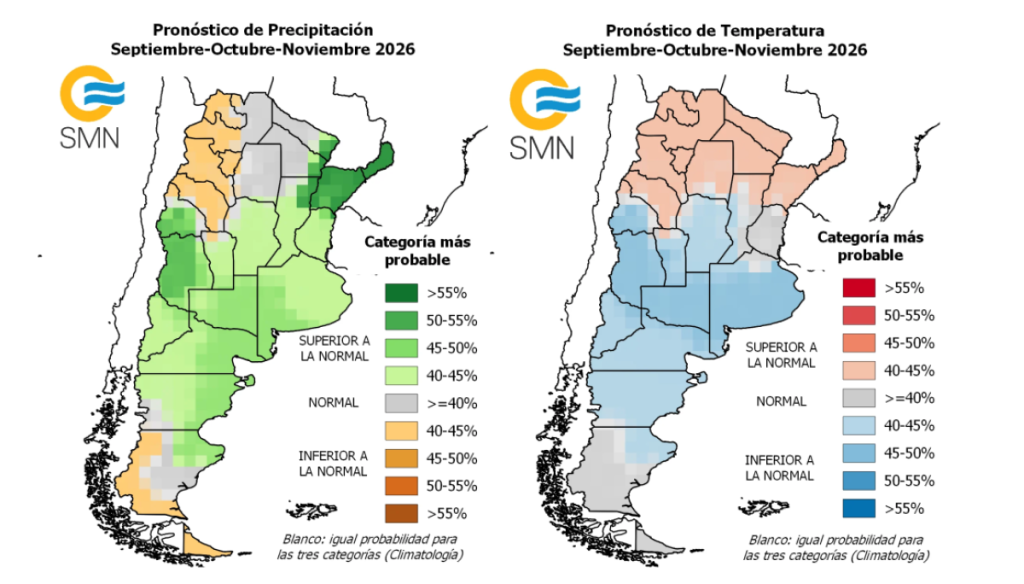 ¿Una primavera “invernal”?: el inicio de El Niño sorprendería con temperaturas bajo lo normal