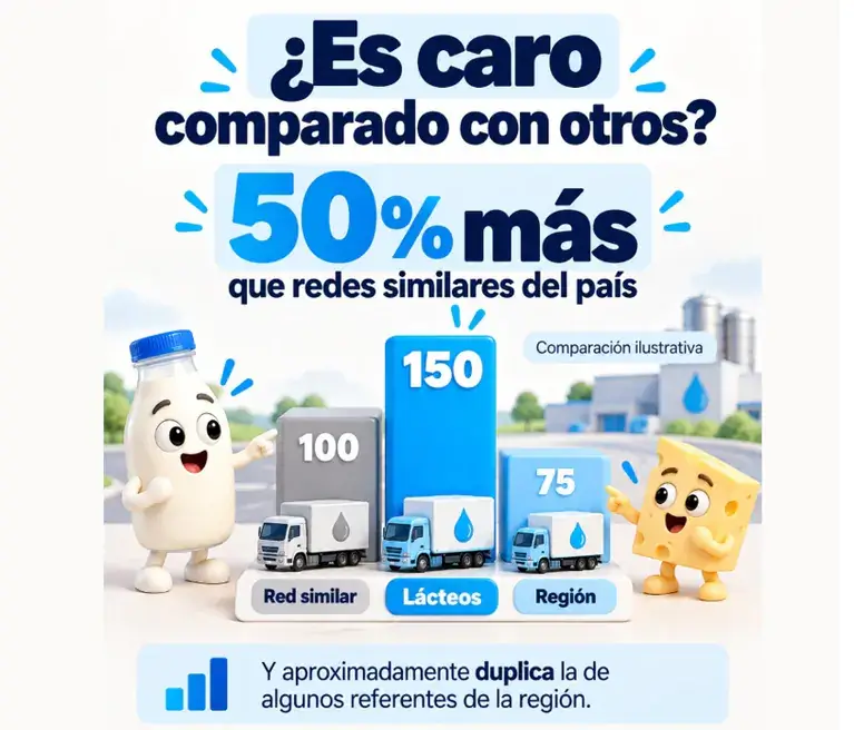 logistica es caro